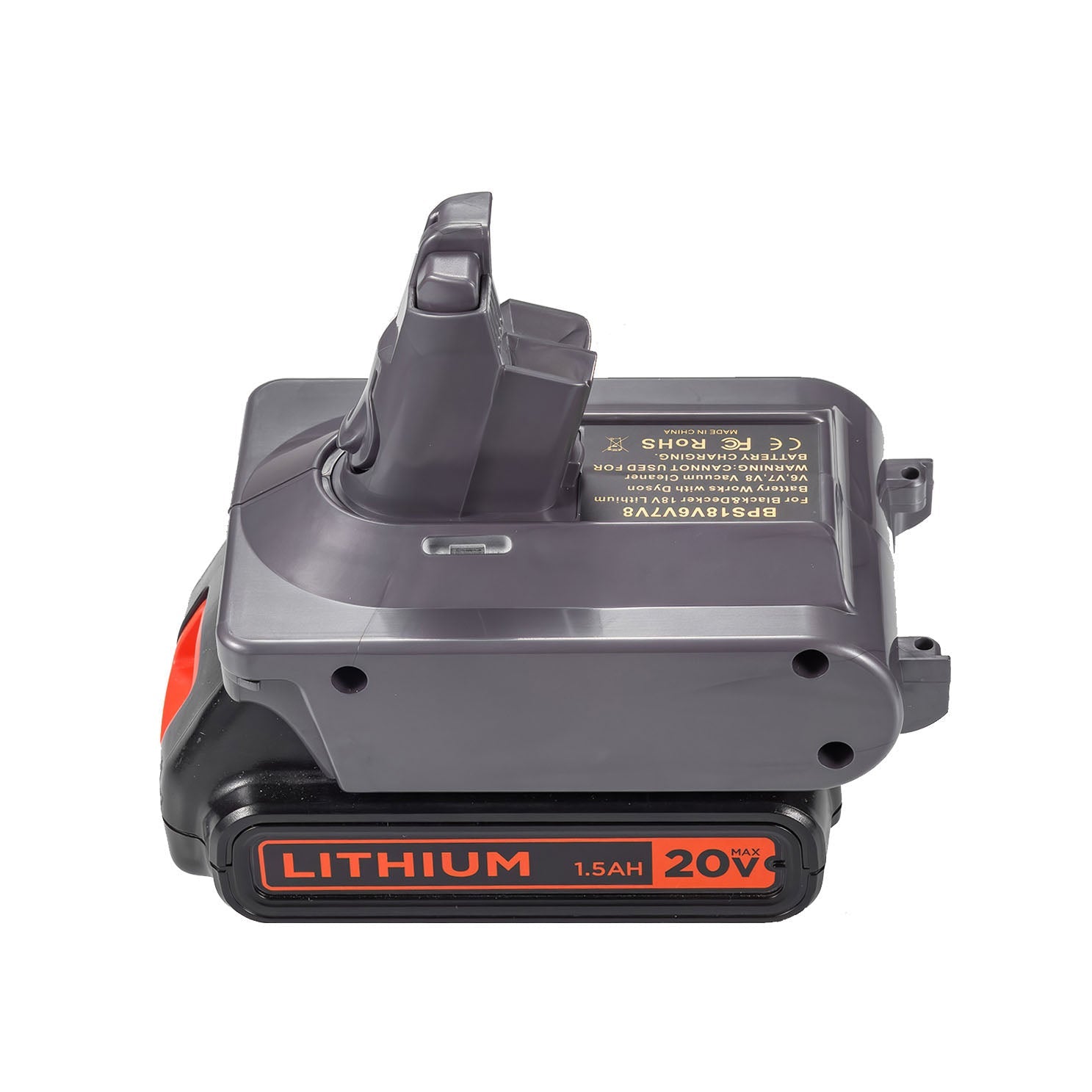 Black and Decker 20V to Dyson V7 Battery Adapter