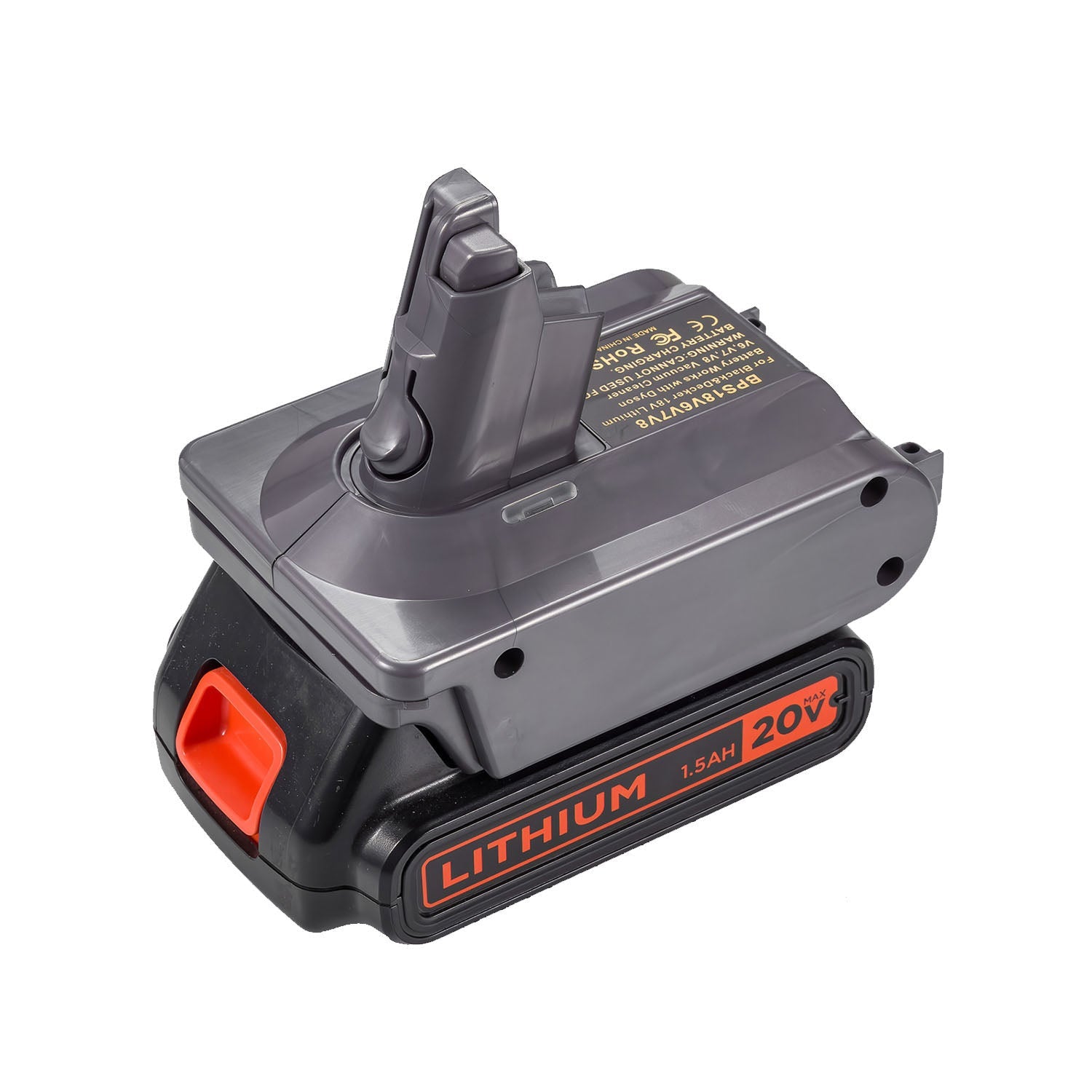 Black and Decker 20V to Dyson V7 Battery Adapter